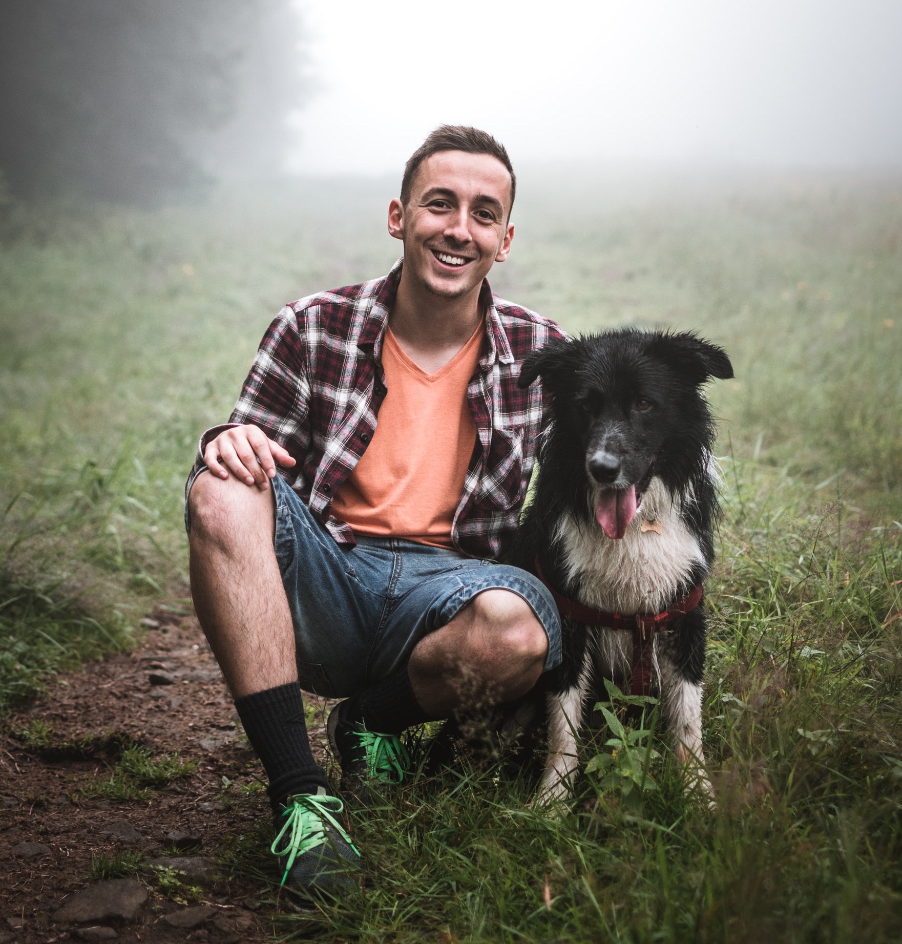 YepiTag testimonal: man with dog